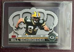 Bill Schroeder [Limited Series] #58 Football Cards 2001 Pacific Crown Royale Prices