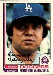 Fernando Valenzuela #334 Baseball Cards 1982 O Pee Chee Prices