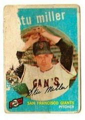 Stu Miller Baseball Cards 1959 Venezuela Topps Prices