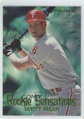 Scott Rolen #18 Baseball Cards 1997 Fleer Rookie Sensations Prices