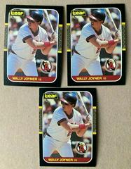 Wally Joyner #252 Baseball Cards 1987 Leaf Prices