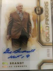 Gil Brandt [Platinum] Football Cards 2022 Panini Gold Standard Fingers Autographs Prices