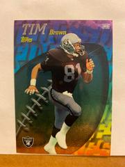 Tim Brown #M19 Football Cards 1998 Topps Mystery Finest Prices