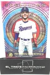 Anthony Gutierrez [Fuchsia] Baseball Cards 2022 Bowman Inception Prices