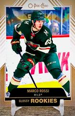 Marco Rossi Hockey Cards 2022 Upper Deck O Pee Chee Glossy Prices