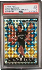 Franz Wagner [Gold] #15 Basketball Cards 2021 Panini Mosaic Rising Stars Prices