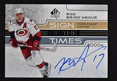 Rod Brind`Amour Hockey Cards 2021 SP Authentic Sign of the Times Decades 2000's Autographs Prices