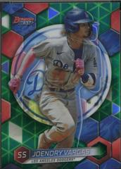 Joendry Vargas [Green] #TP-11 Baseball Cards 2023 Bowman's Best Top Prospects Prices