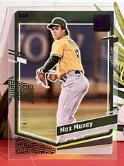 Max Muncy [Purple] #5 Baseball Cards 2023 Panini Chronicles Clearly Donruss Prices