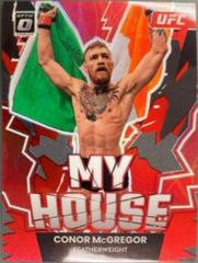 Conor McGregor [Red] #4 Ufc Cards 2023 Panini Donruss Optic UFC My House Prices