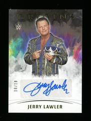 Jerry Lawler [Gold] Wrestling Cards 2022 Panini Chronicles WWE Origins Autographs Prices