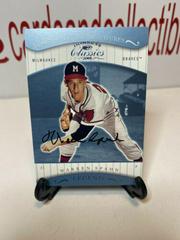 Warren Spahn [Significant Signatures] Baseball Cards 2001 Donruss Classics Prices