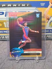 Ausar Thompson [Holo] #3 Basketball Cards 2023 Panini Hoops Attack the Rack Prices