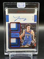 Josh Giddey [Red] #RD-JGD Basketball Cards 2021 Panini One and One Rookie Dual Jersey Autographs Prices