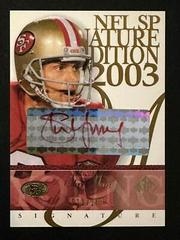 Steve Young [Red] #SY Football Cards 2003 SP Signature Signature Edition Prices
