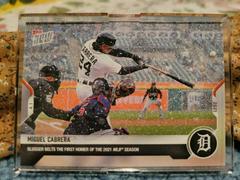 Miguel Cabrera #1 Baseball Cards 2021 Topps Now Prices