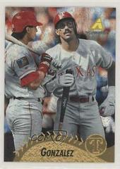 Juan Gonzalez #227 Baseball Cards 1995 Pinnacle Museum Collection Prices