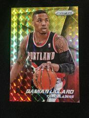 Damian Lillard [Red Prizm] #1 Basketball Cards 2014 Panini Prizm Prices