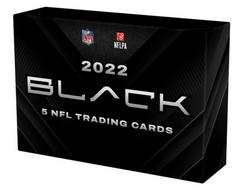 Hobby Box Football Cards 2022 Panini Black Prices