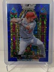 Mike Trout [Blue Donut Prizm] #SG-1 Baseball Cards 2021 Panini Prizm Stained Glass Prices