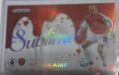 Dennis Bergkamp Soccer Cards 2022 Panini Prizm Premier League Sublime Prices