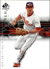 Chase Utley Baseball Cards 2008 SP Authentic Prices