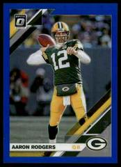 Aaron Rodgers [Blue] #37 Football Cards 2019 Donruss Optic Prices