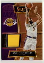 Anthony Davis [Copper Prizm] #SS-ADV Basketball Cards 2021 Panini Select Selective Swatches Prices