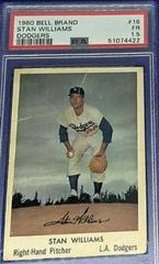 Stan Williams Baseball Cards 1960 Bell Brand Dodgers Prices