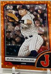 Munetaka Murakami [Orange Cracked Ice] #84 Baseball Cards 2023 Topps World Classic Prices