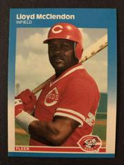 Lloyd McClendon Baseball Cards 1987 Fleer Update Glossy Prices