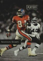 Shannon Sharpe #5 Football Cards 1992 Playoff Prices