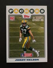 Jordy Nelson [Silver Holofoil] Football Cards 2008 Topps Kickoff Prices