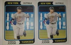 Aaron Judge [Flip Stock] #152 Baseball Cards 2023 Topps Heritage Prices