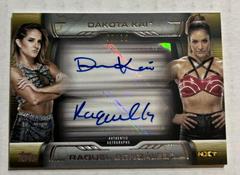 Dakota Kai, Raquel Gonzalez [Gold] Wrestling Cards 2021 Topps WWE Undisputed Dual Autographs Prices