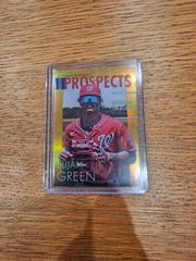 Elijah Green [Gold] Baseball Cards 2023 Bowman Modern Prospects Prices
