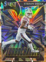 Stefon Diggs [Silver] #TUR-13 Football Cards 2021 Panini Select Turbocharged Prices