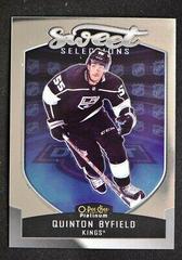 Quinton Byfield #SS-7 Hockey Cards 2021 O-Pee-Chee Sweet Selections Prices