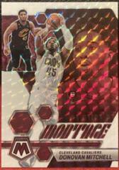 Donovan Mitchell [White] #7 Basketball Cards 2022 Panini Mosaic Montage Prices