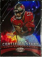 Mike Evans [Red] #CS-13 Football Cards 2023 Panini Certified Stars Prices