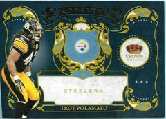 Troy Polamalu #14 Football Cards 2010 Panini Crown Royale Prices