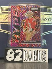 Brock Purdy [Purple Power] #H-2 Football Cards 2023 Panini Prizm Hype Prices