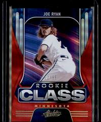 Joe Ryan [Spectrum Red] #RC-13 Baseball Cards 2022 Panini Absolute Rookie Class Prices