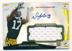 Davante Adams [Jumbo Camo Refractor] Football Cards 2014 Topps Finest Rookie Autograph Patch Prices