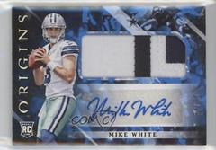 Mike White [Blue] #RA-MWH Football Cards 2018 Panini Origins Rookie Autographs Prices