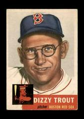 Dizzy Trout #169 Baseball Cards 1953 Topps Prices