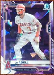 Jo Adell [Purple] #42 Baseball Cards 2021 Bowman Chrome Sapphire Prices