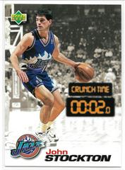 John Stockton #CT19 Basketball Cards 1997 Upper Deck Nestle Crunch Time Prices