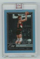 Bill Walton [Blue] Basketball Cards 2020 Panini One and One Prices
