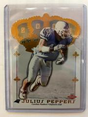 Julius Peppers #157 Football Cards 2002 Pacific Crown Royale Prices